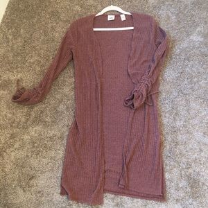 3/4 length-l/s length cardigan